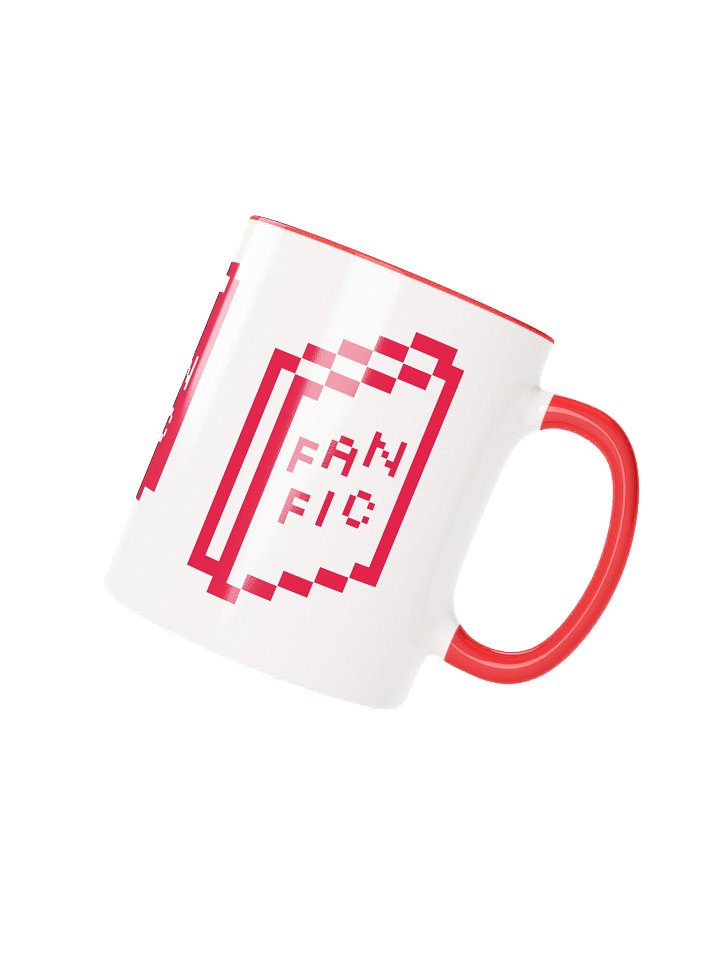 KUDOS // FAN FIC Book Logo Pixel Art Glossy Mug product image (2)