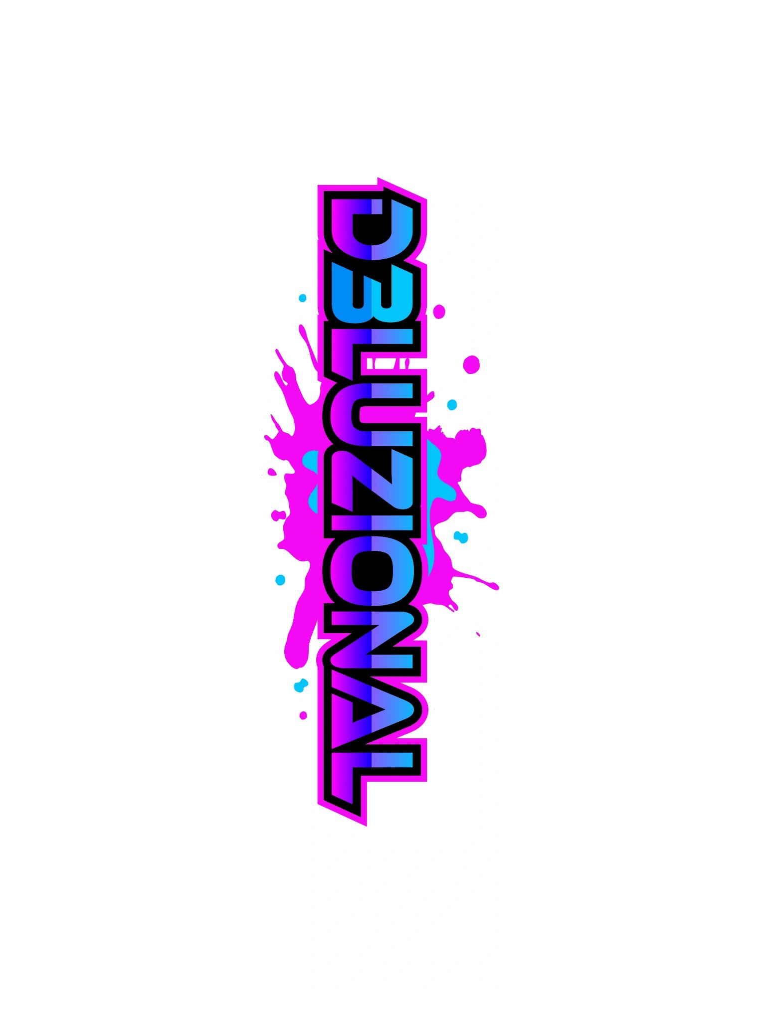 DJ D3LUZIONAL #2 BUMPER STICKER product image (3)