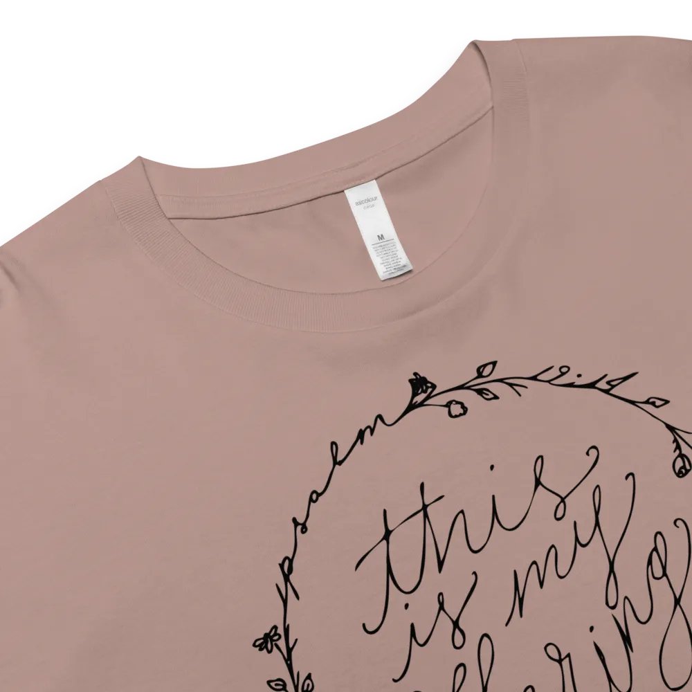 "this is my offering" Crop Top product image (4)