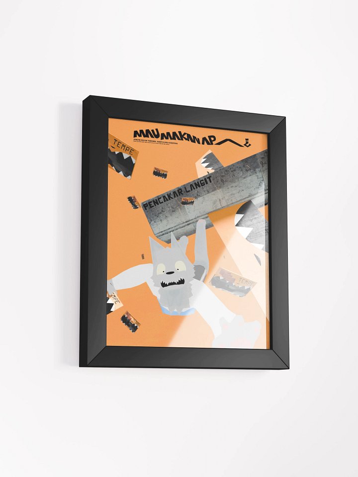 MMA | Gix Falling Poster (Framed) product image (1)