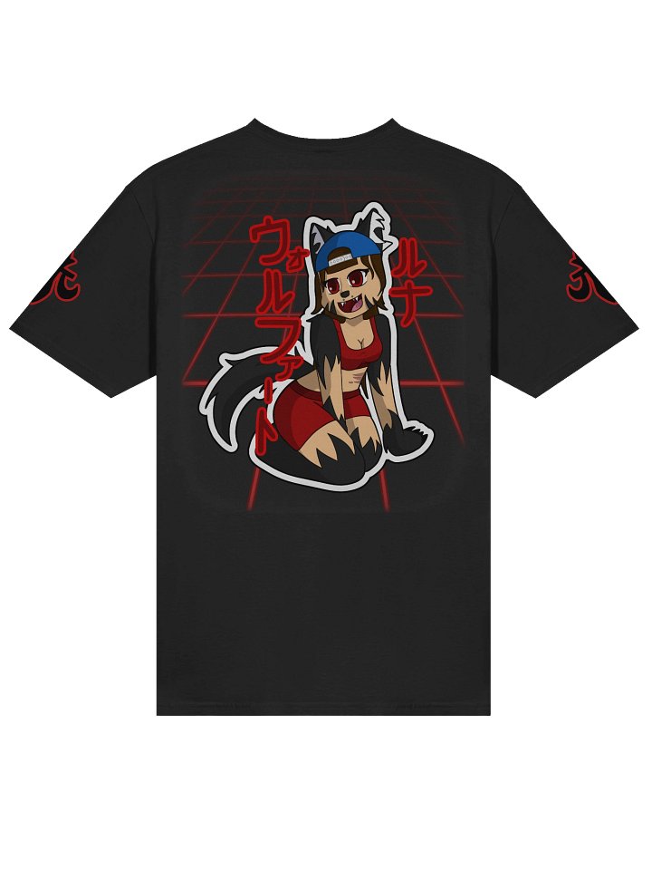 Red Neon Luna T-Shirt product image (2)