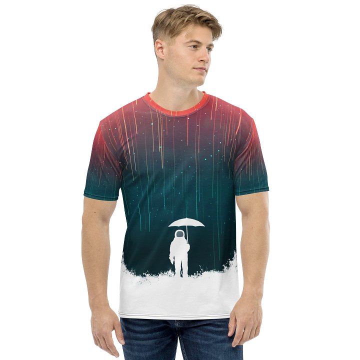 Meteor rain all-over-printed graphic t-shirt product image (1)