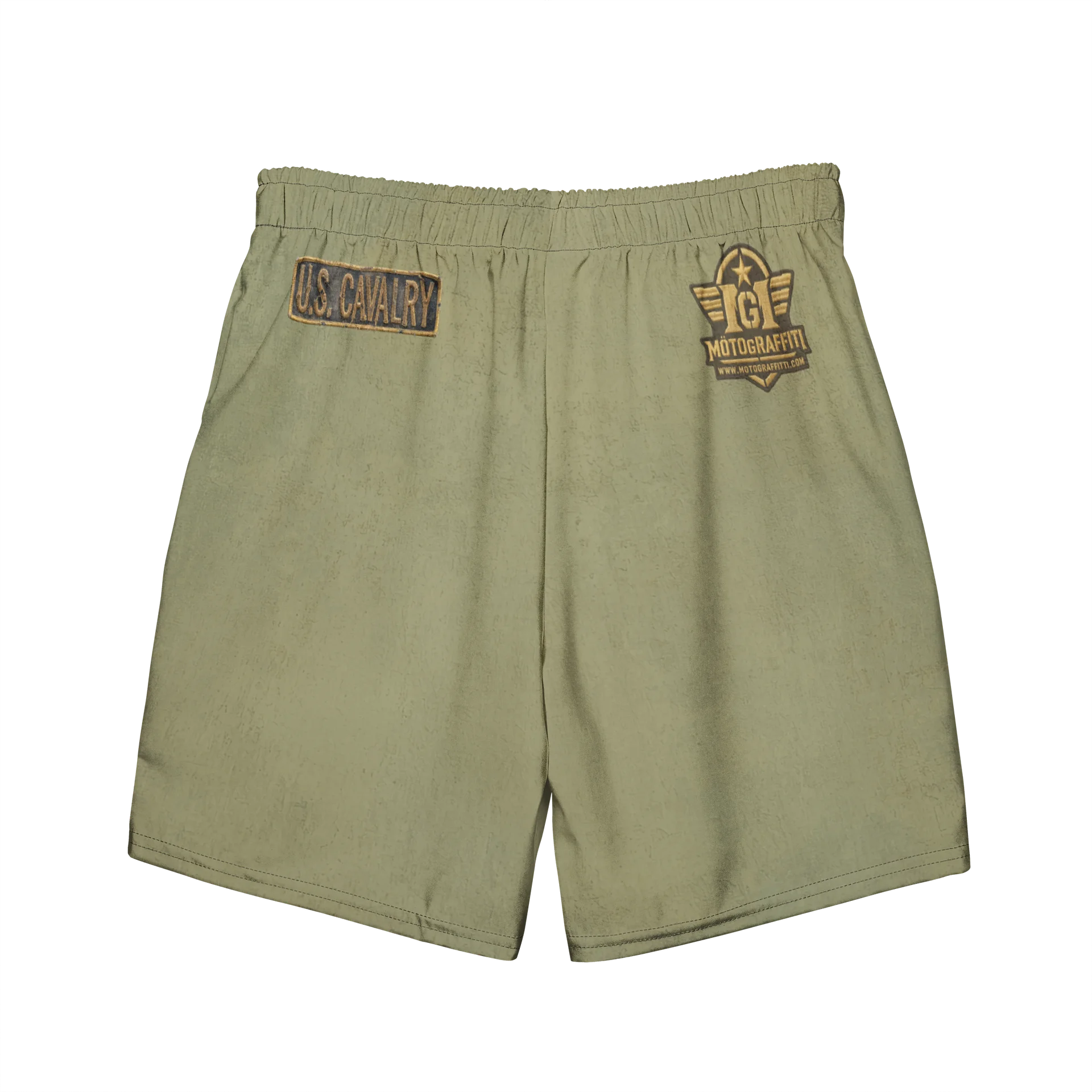 Distressed OD USCRA Cav Swim Trunks product image (7)