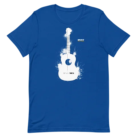Brushy Guitar, Standard Unisex T-shirt product image (8)