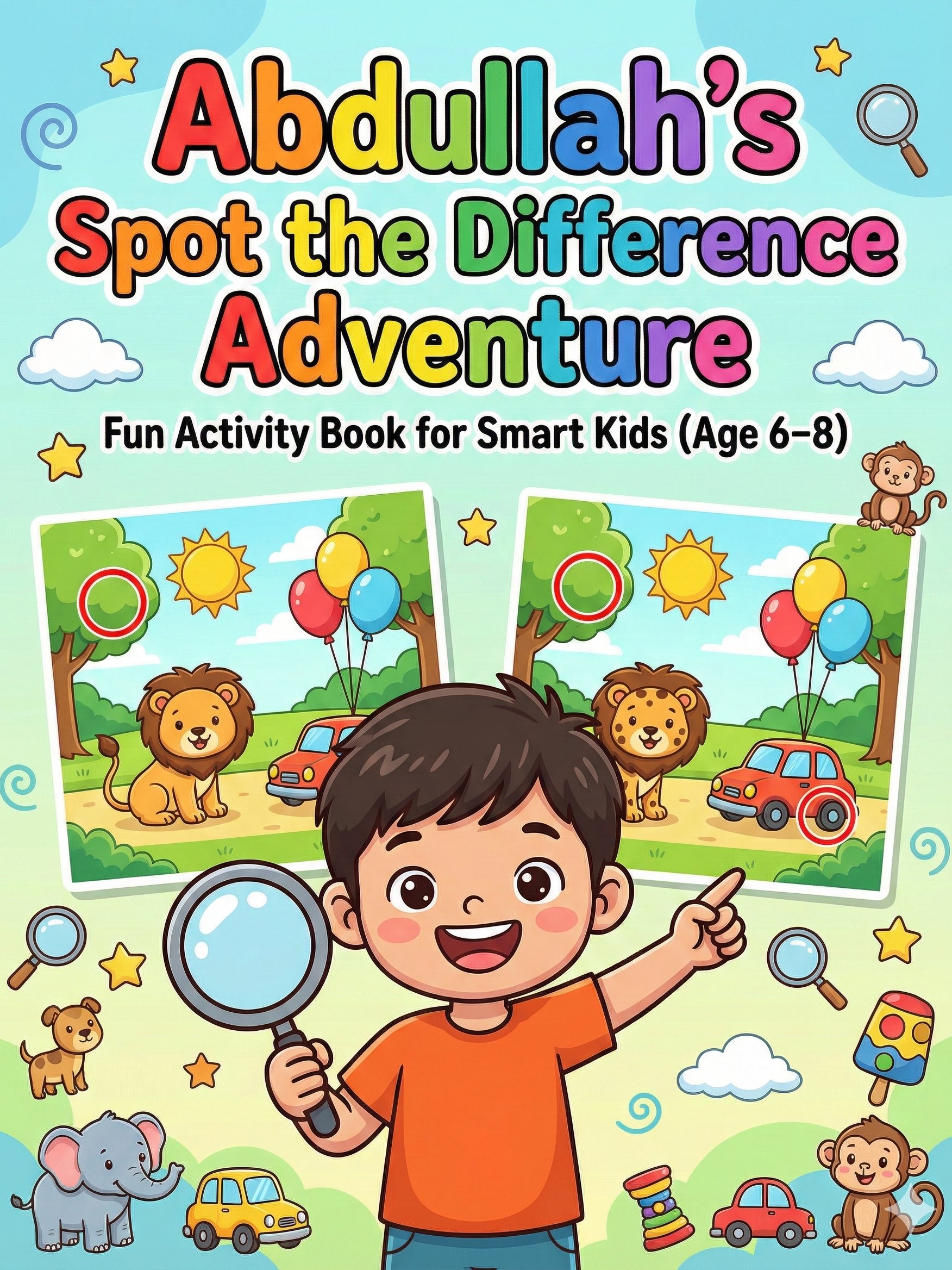 Personalized Spot the Difference Adventure product image (1)