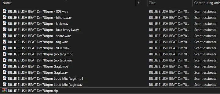 Billie E Beat product image (2)