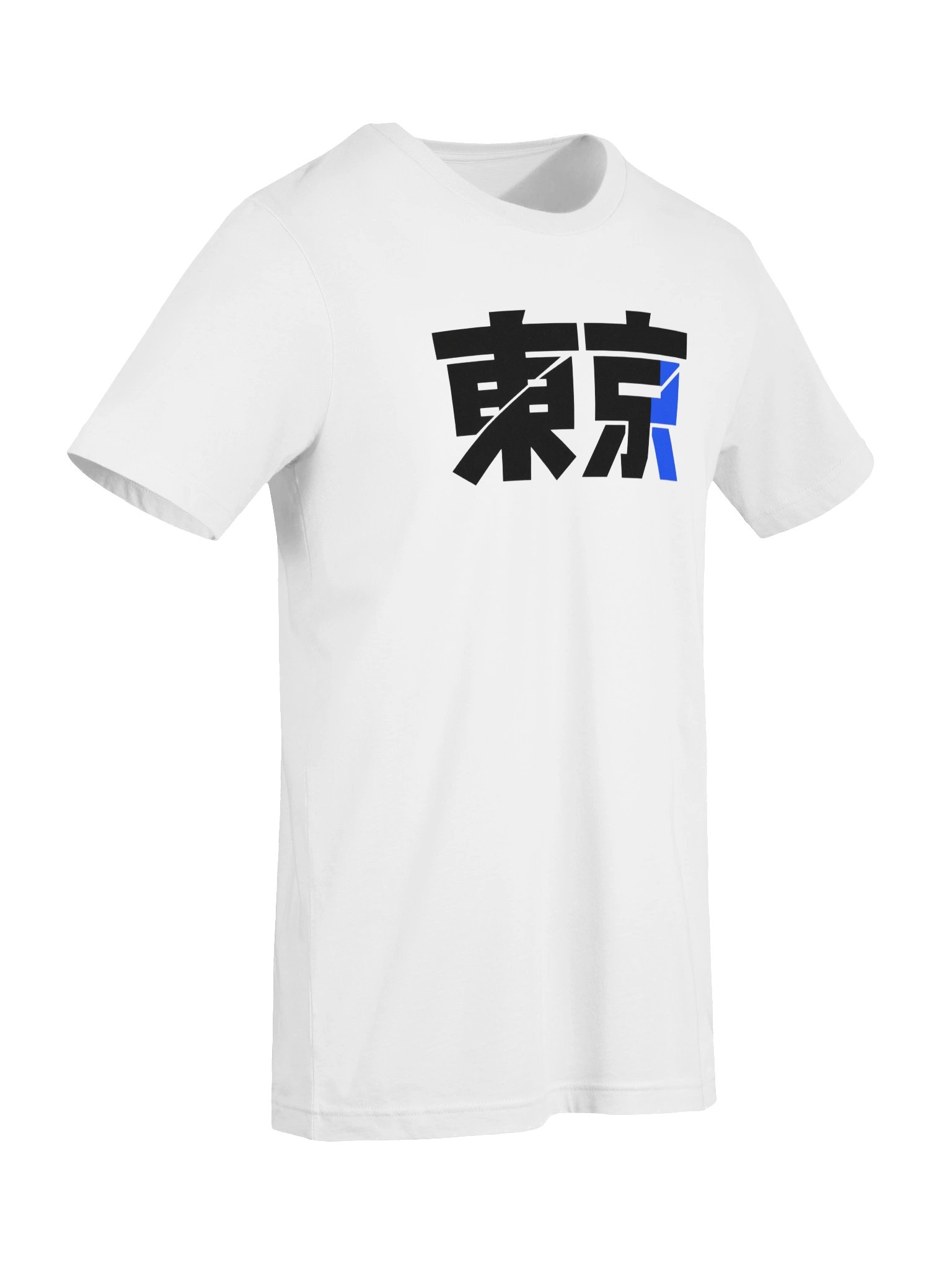 Tokyo Blue Accent Kanji Graphic Tee product image (7)