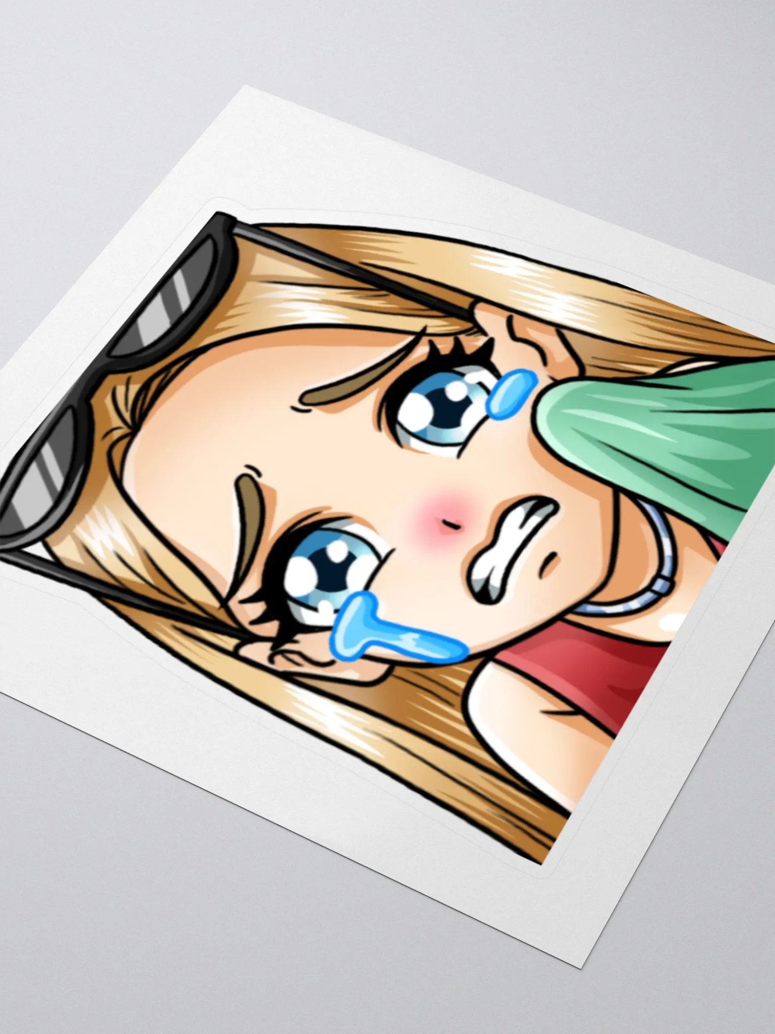 Fleur Cry Emote Sticker product image (3)