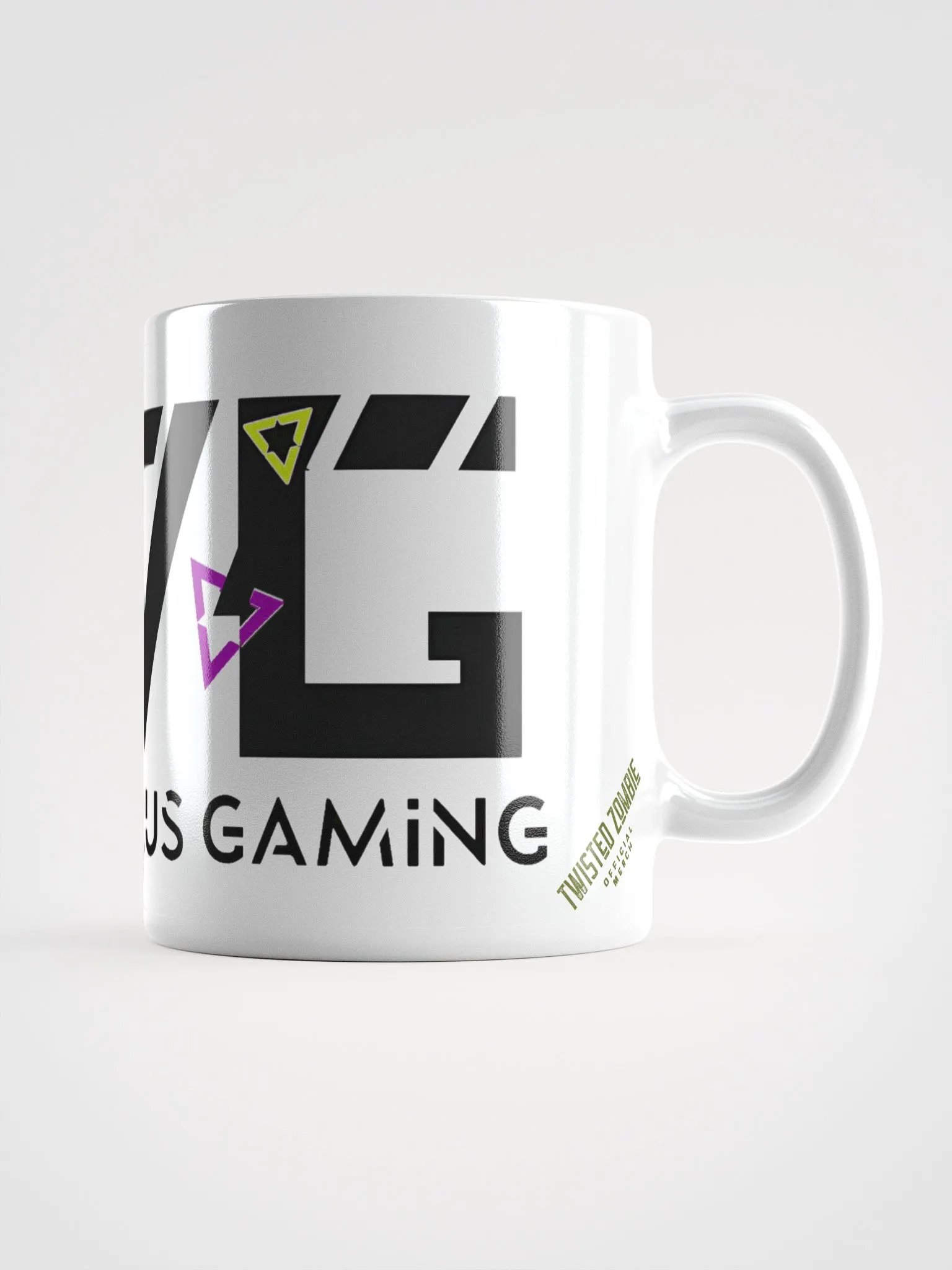 TVG Black and White Logo Mug product image (6)