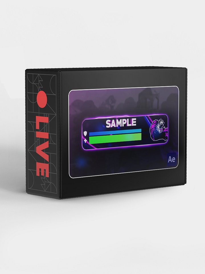Fortnite Healthbar Stream Overlay (After Effects) product image (1)