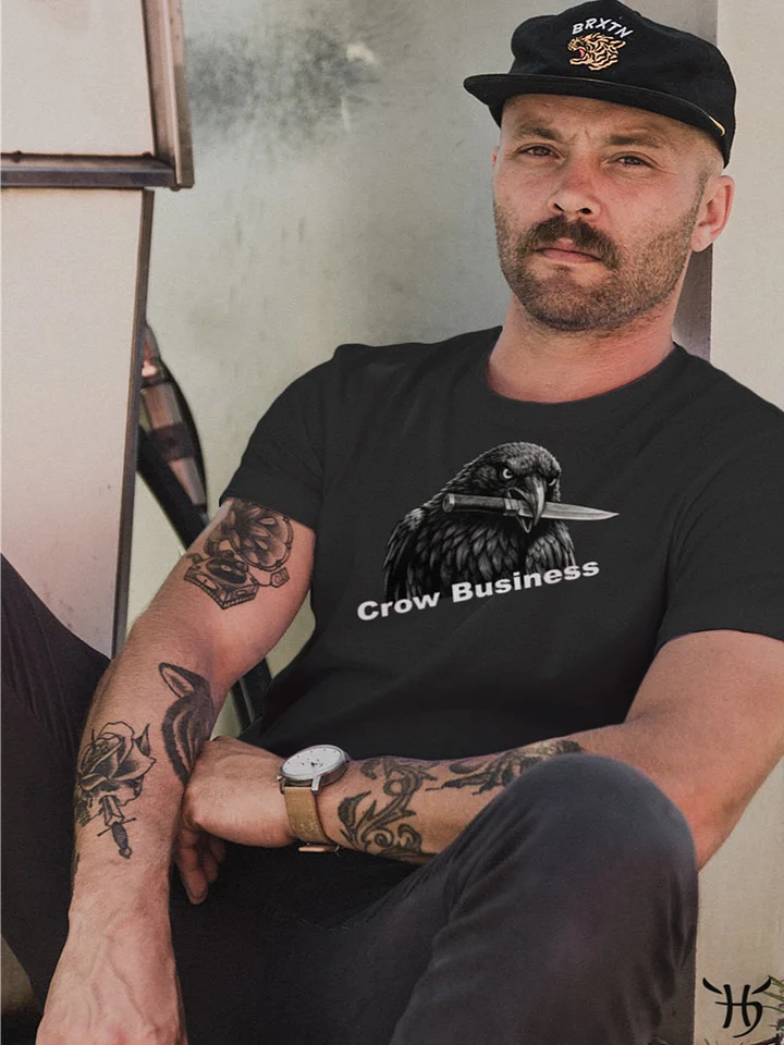 Crow Business – Dark Crow Knife Graphic Tee product image (2)