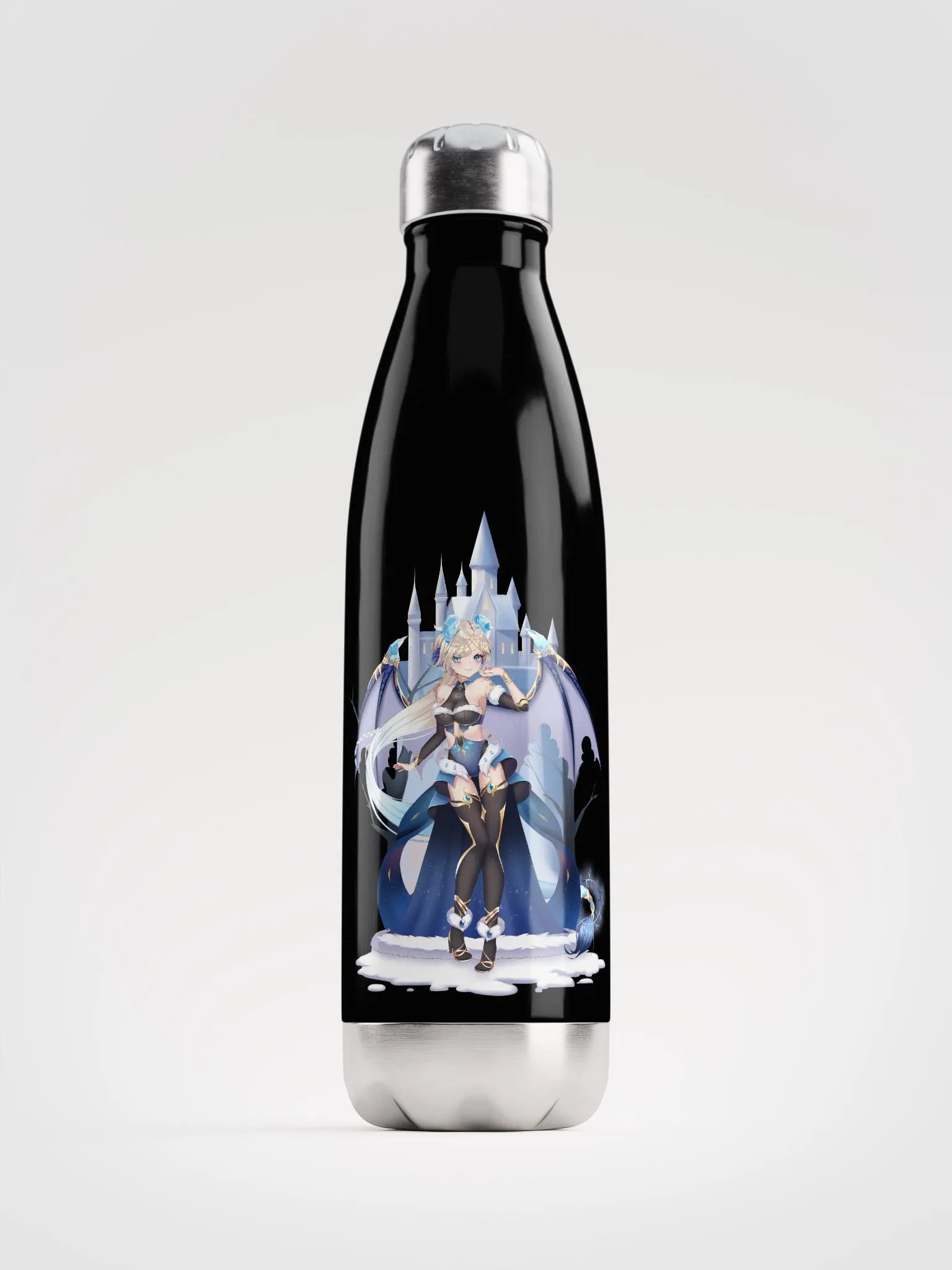 Icy Castle Stainless Steel Water Bottle product image (1)