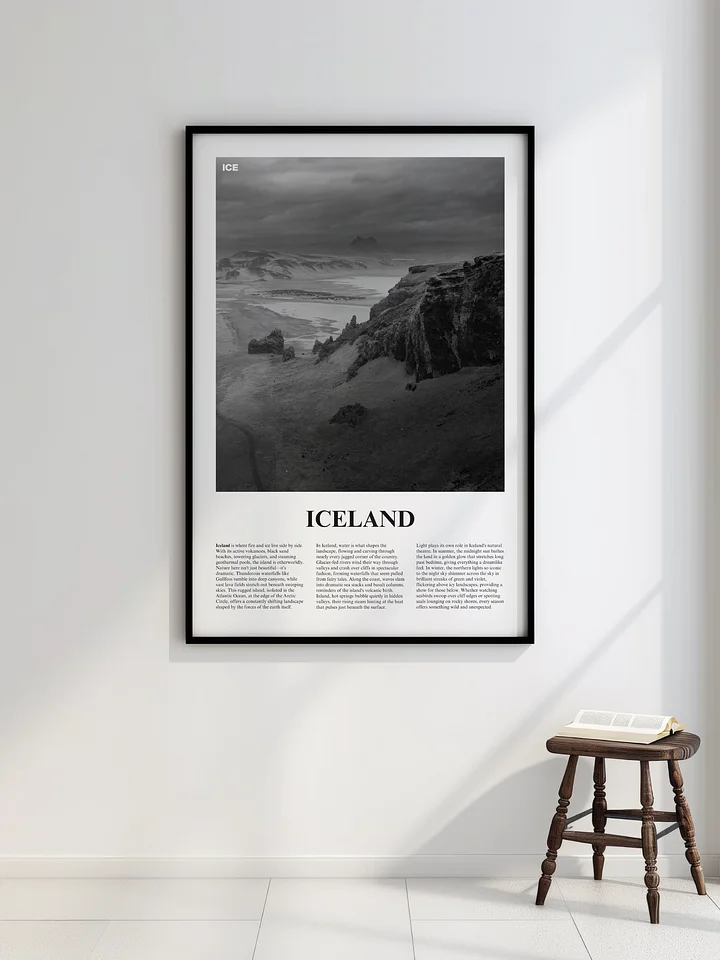 Iceland 04 Newspaper Poster product image (2)