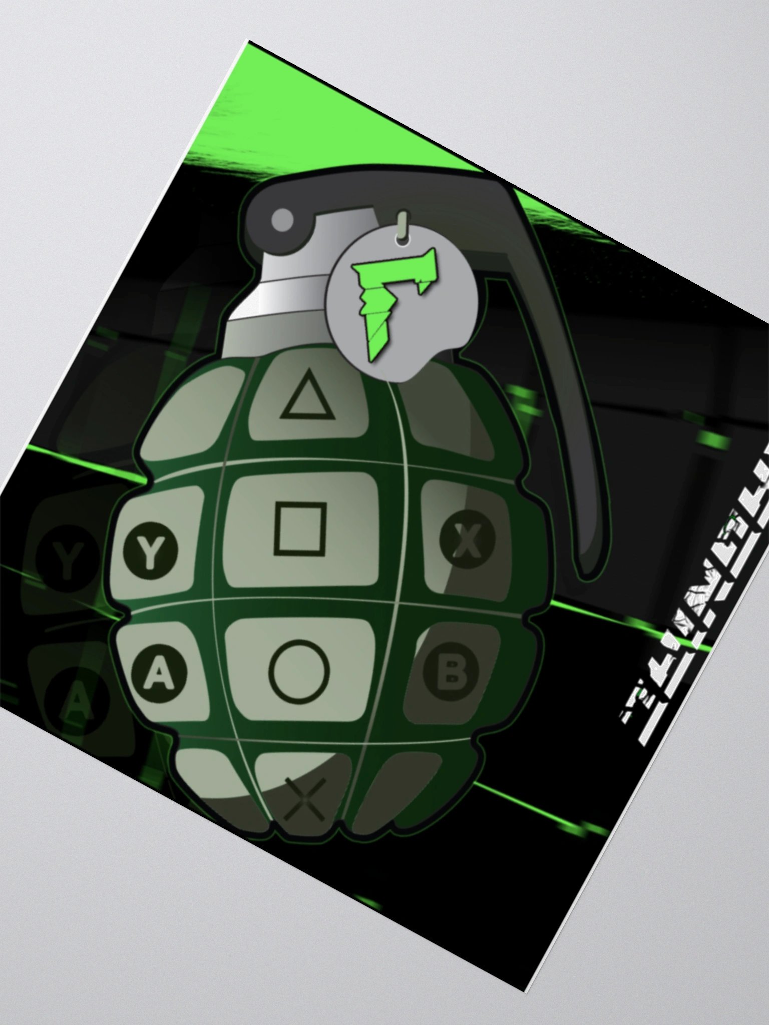Stick Em Grenade Sticker product image (6)