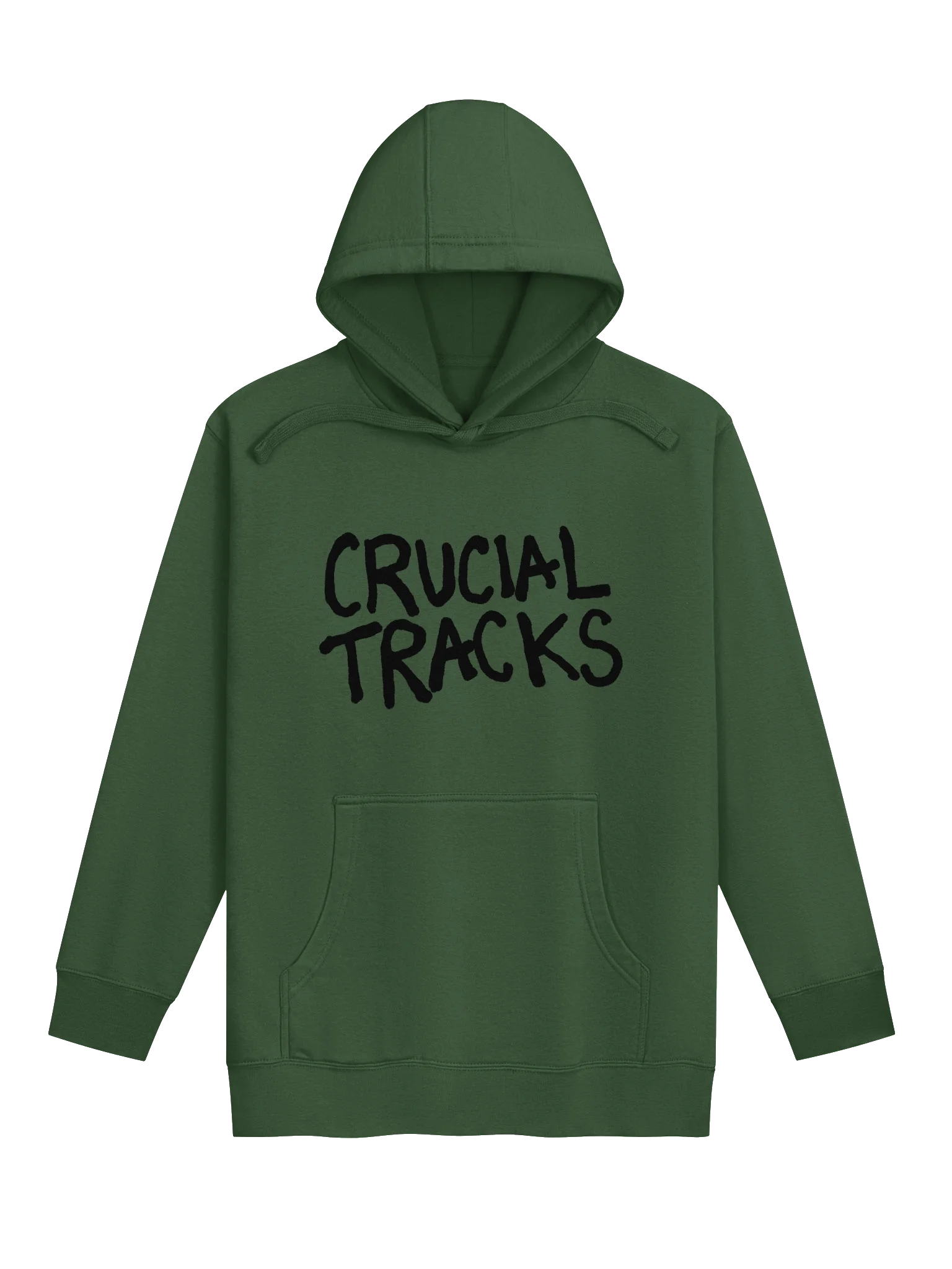Crucial Tracks - "crucial threat" text logo homage product image (5)