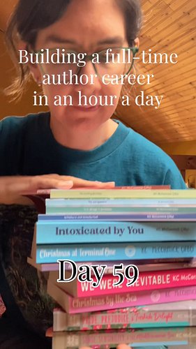 Day 59 of building a full-time author career in an hour a day. Today: ARC application coming your way so soon 👀