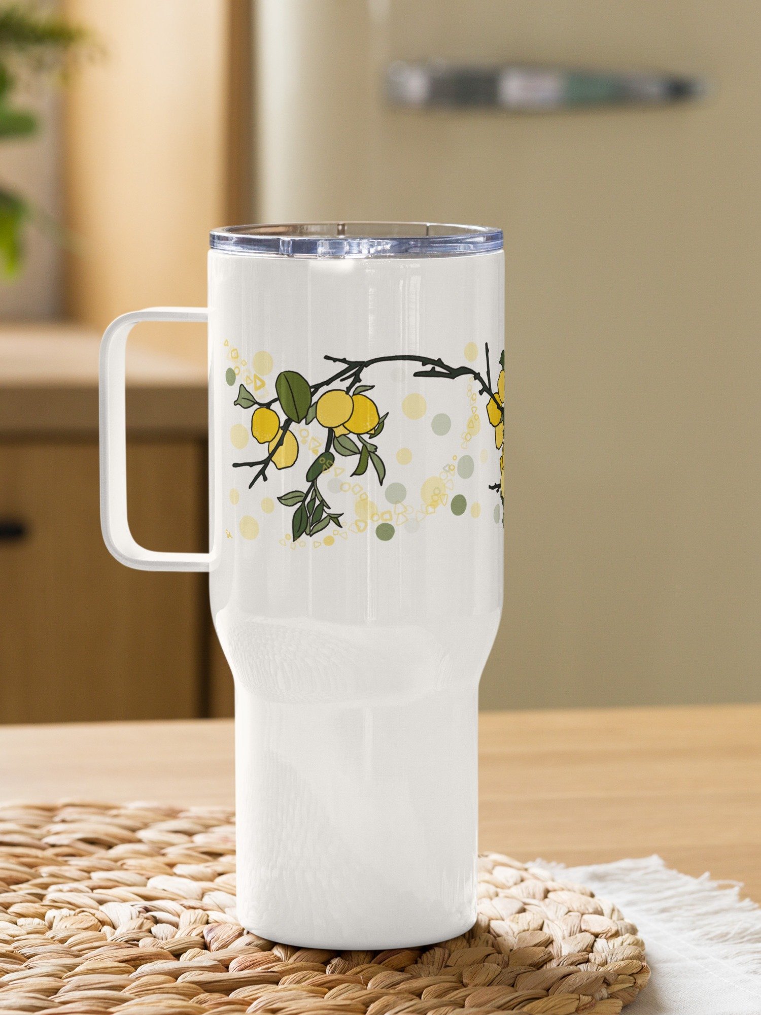 Lemon Summer Travel Mug product image (2)