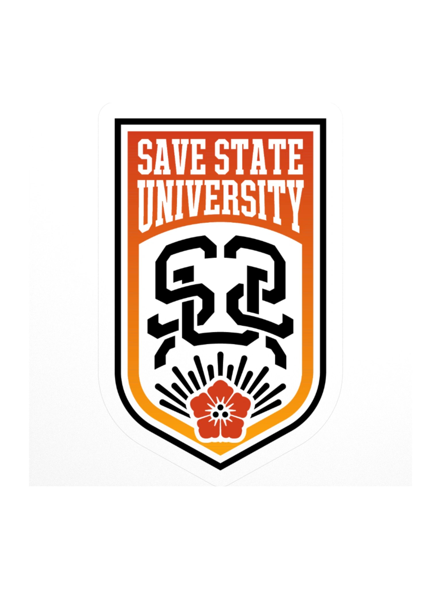 "SSU Crest" Gradient Sticker product image (1)