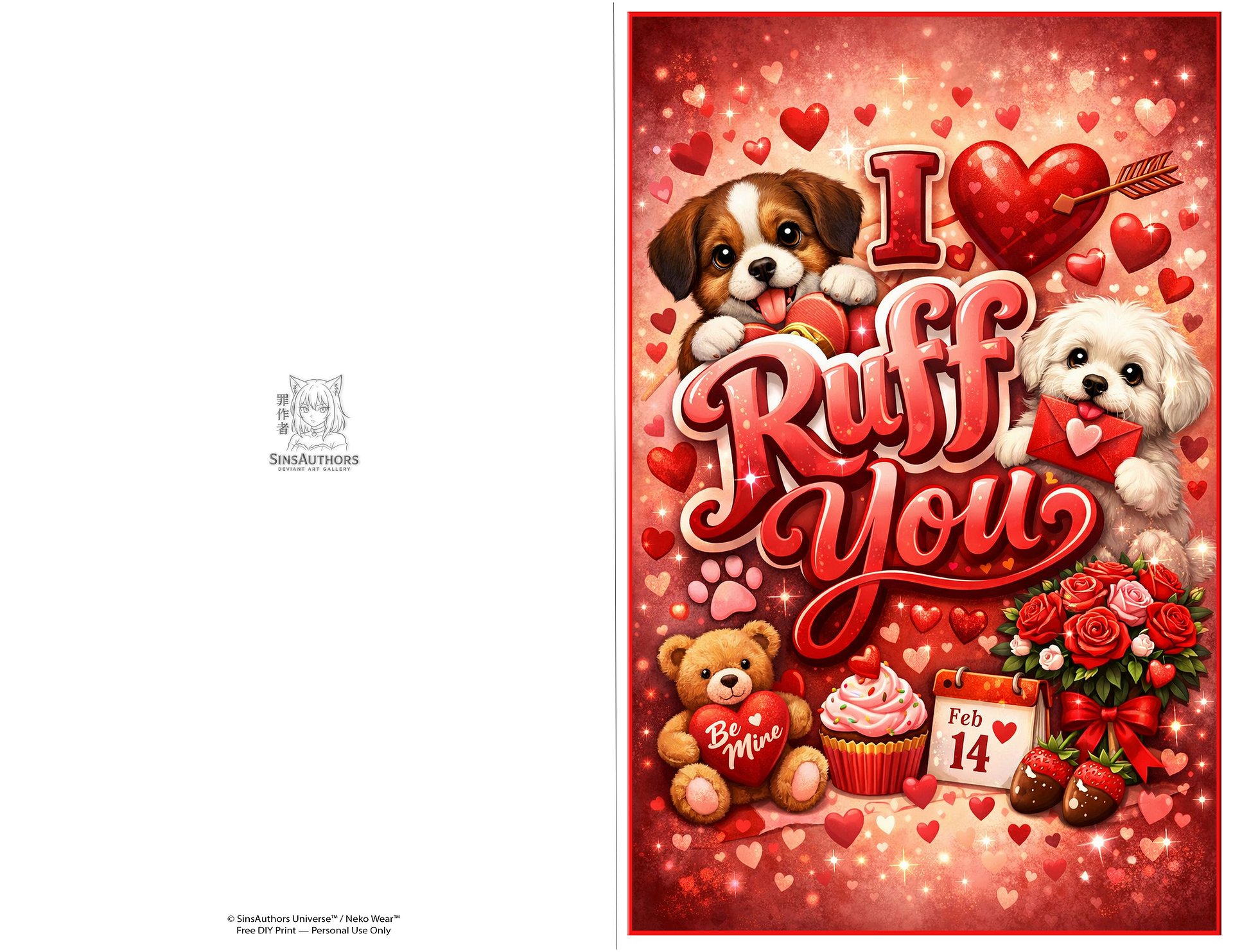 💖 DIY Valentine Pack 1 — Neko Wear product image (8)