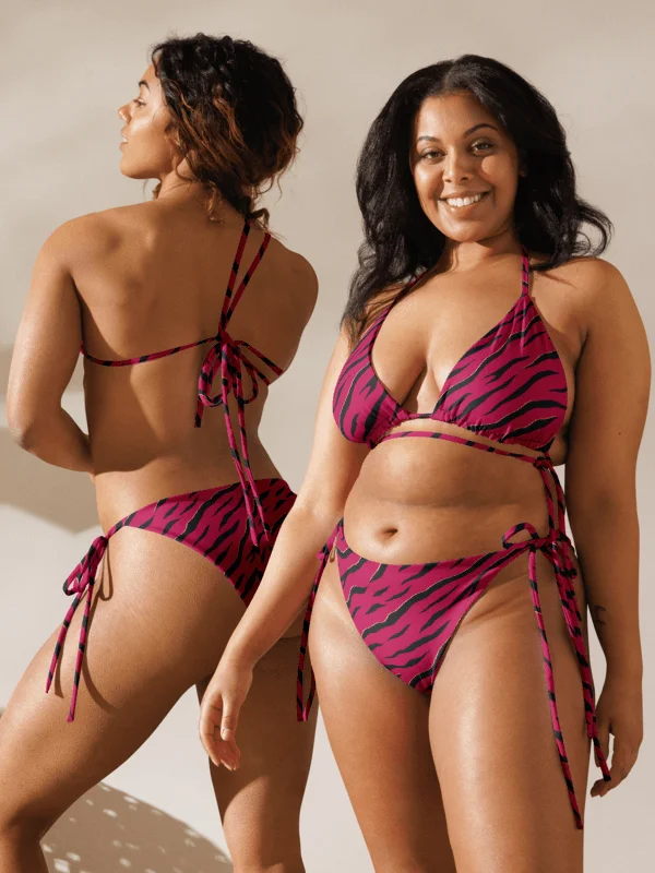 Berry Heat String Bikini product image (6)
