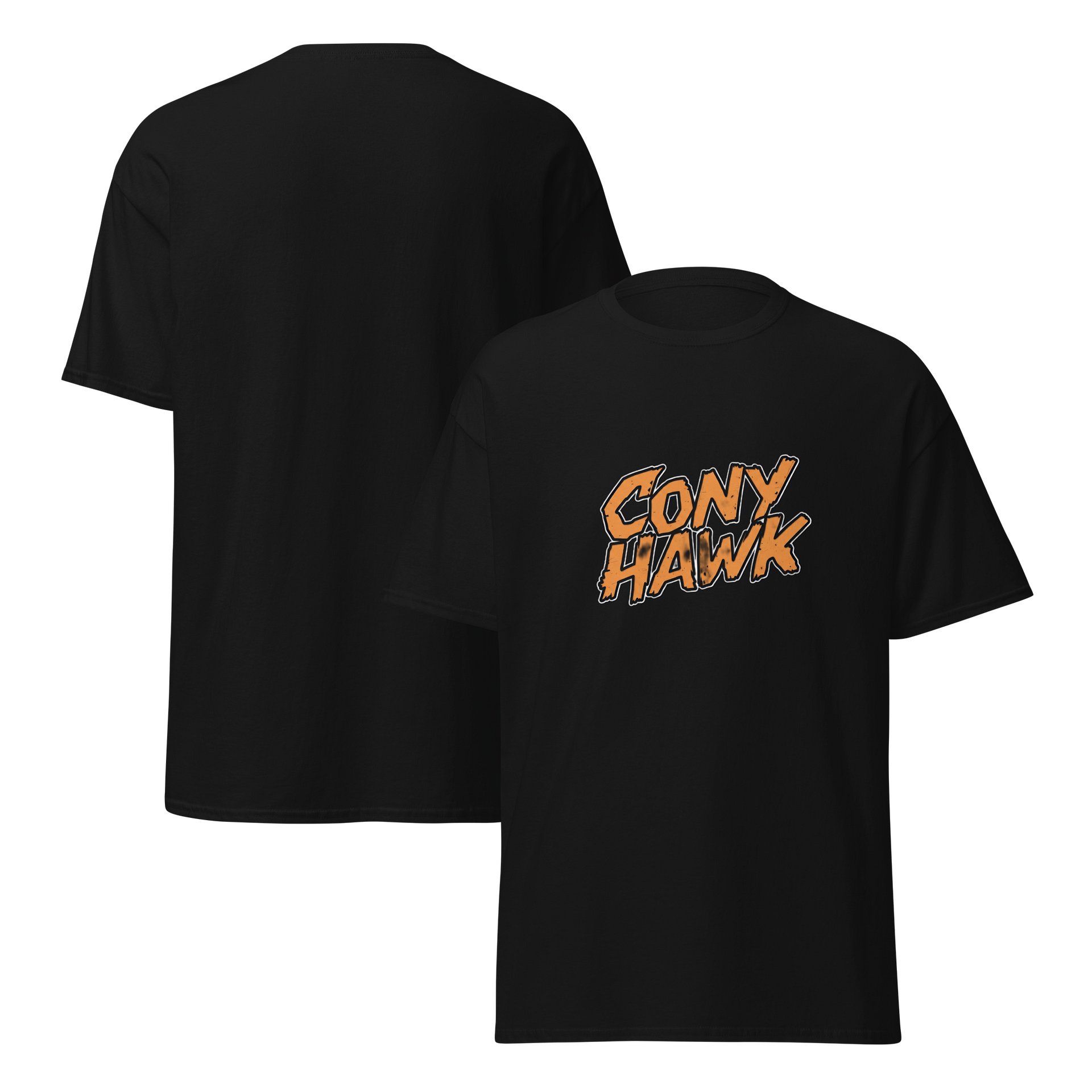 Cony Hawk Orange Graffiti Tee product image (7)