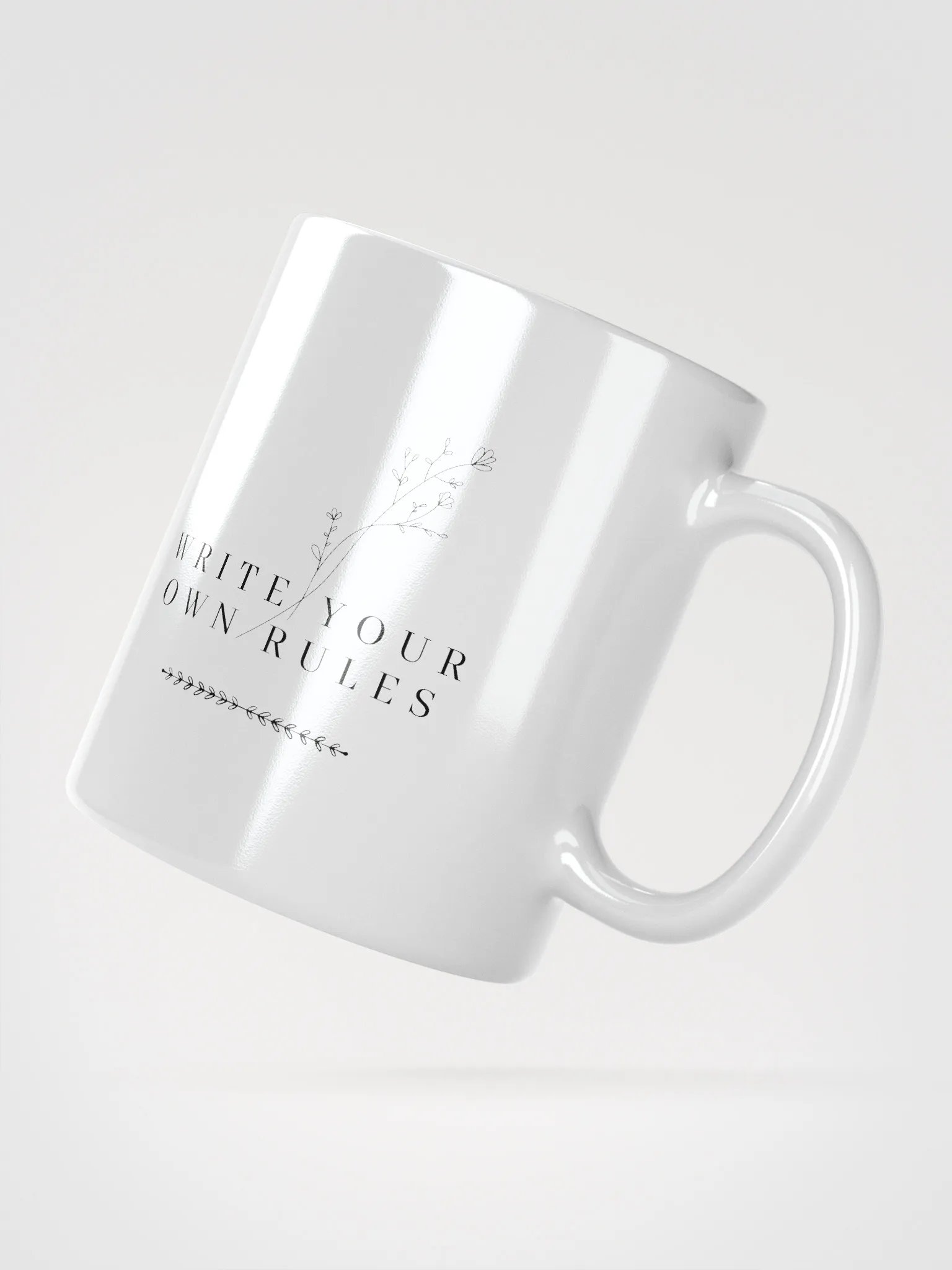 White Glossy Mug GMFB0106 product image (2)