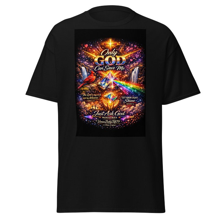 Cosmic Cross Inspirational T-Shirt product image (1)