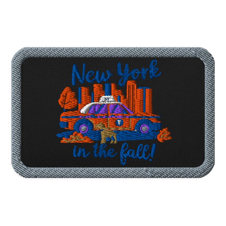 Autumn in the City Embroidered Patch product image (1)