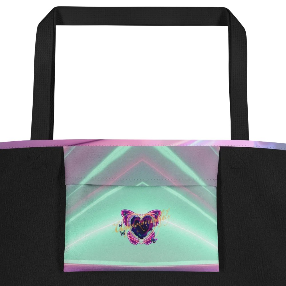Neon Fairy Dreams All-Over Tote Bag product image (2)