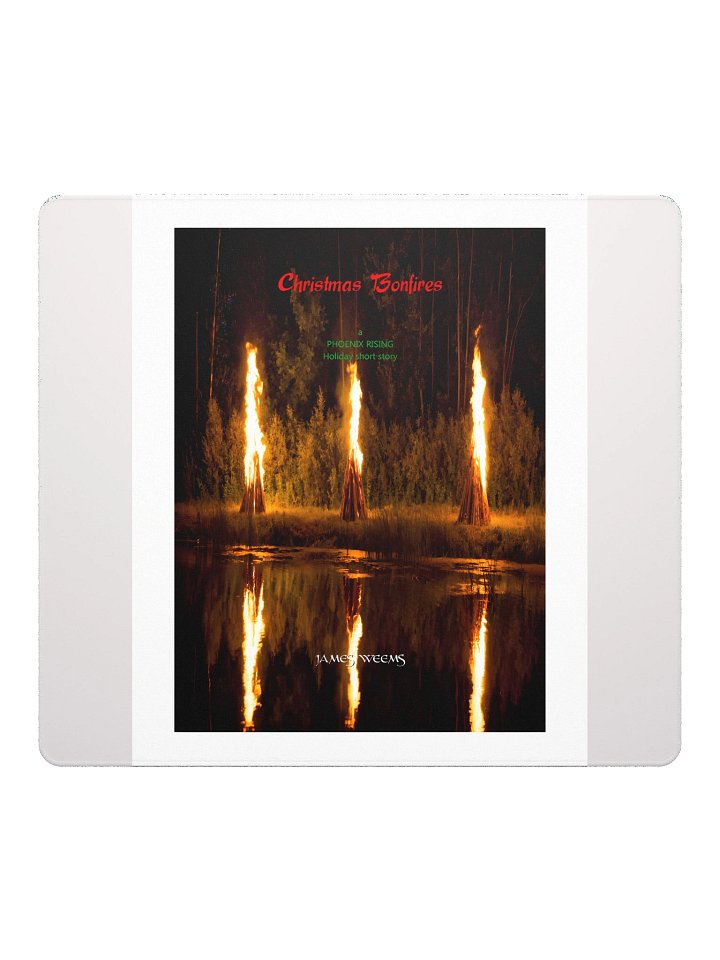 Christmas Bonfires Gaming Mouse Pad product image (4)