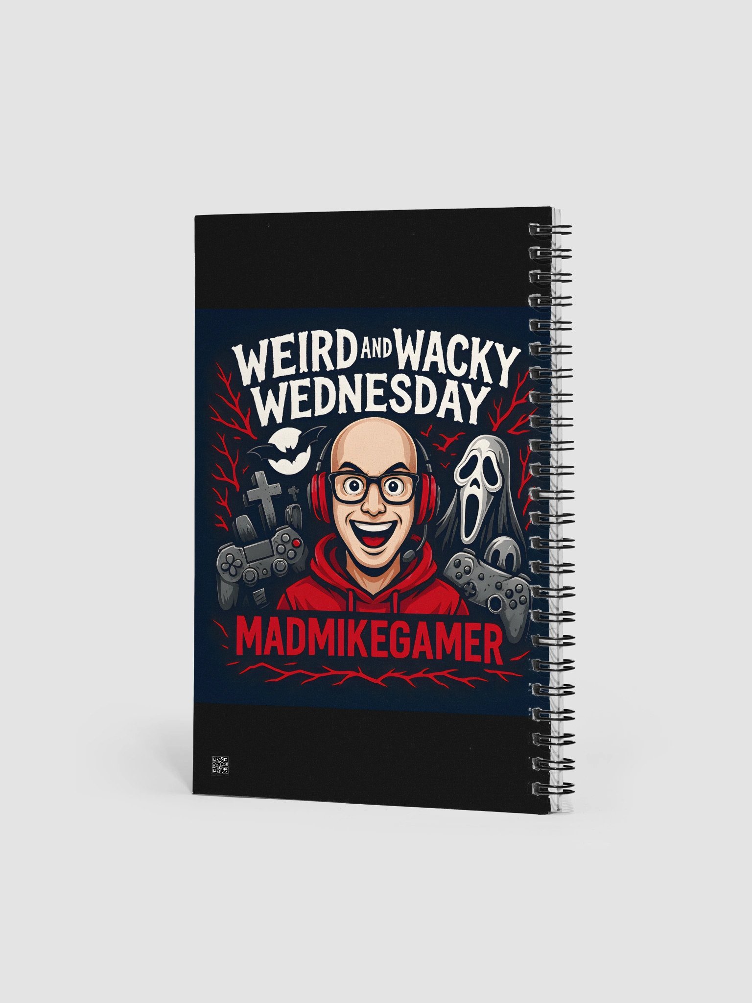 Scream & Game Spiral Notebook product image (2)