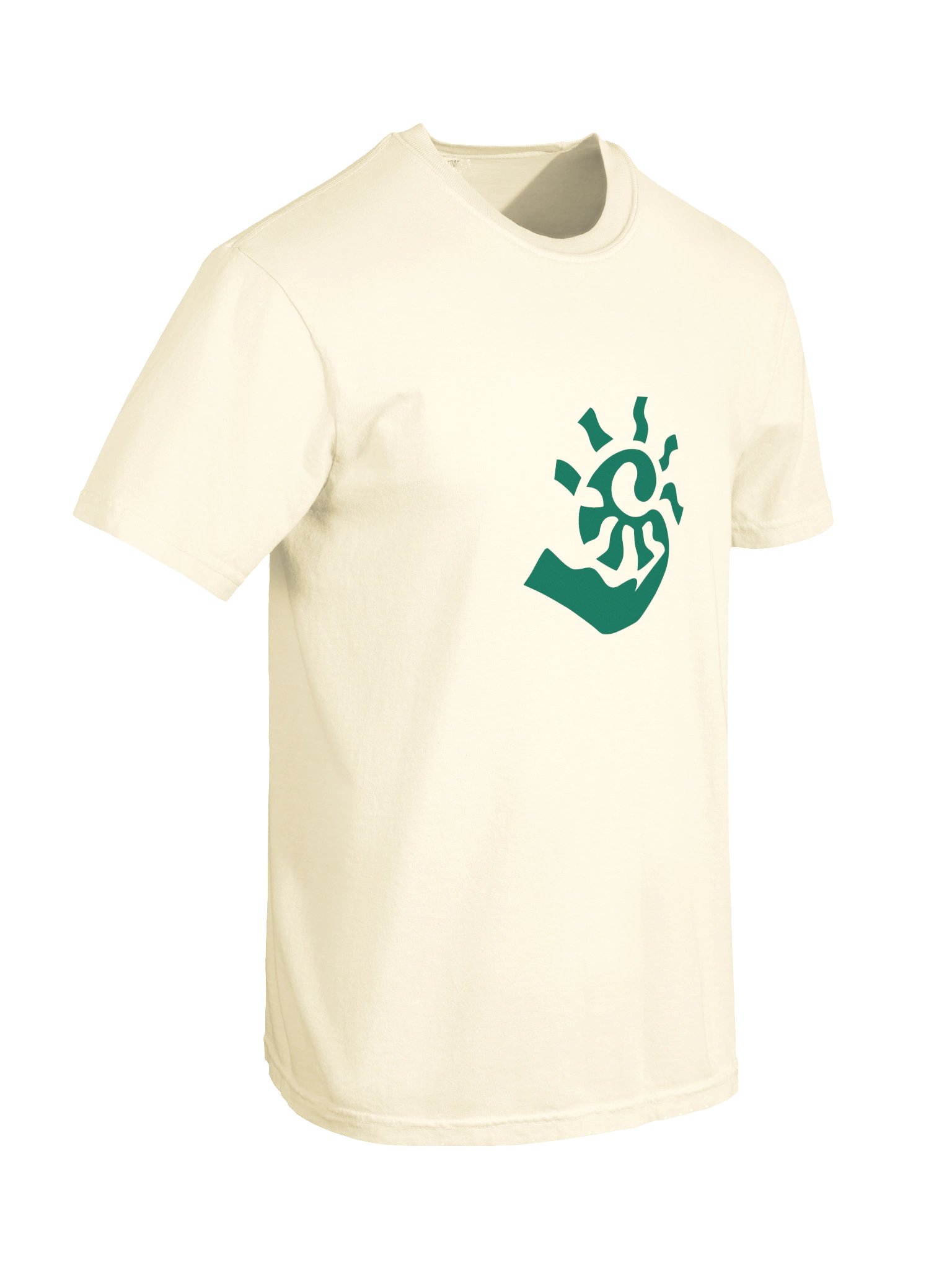 It's Time to LIVE Logo Tee — Natural product image (7)