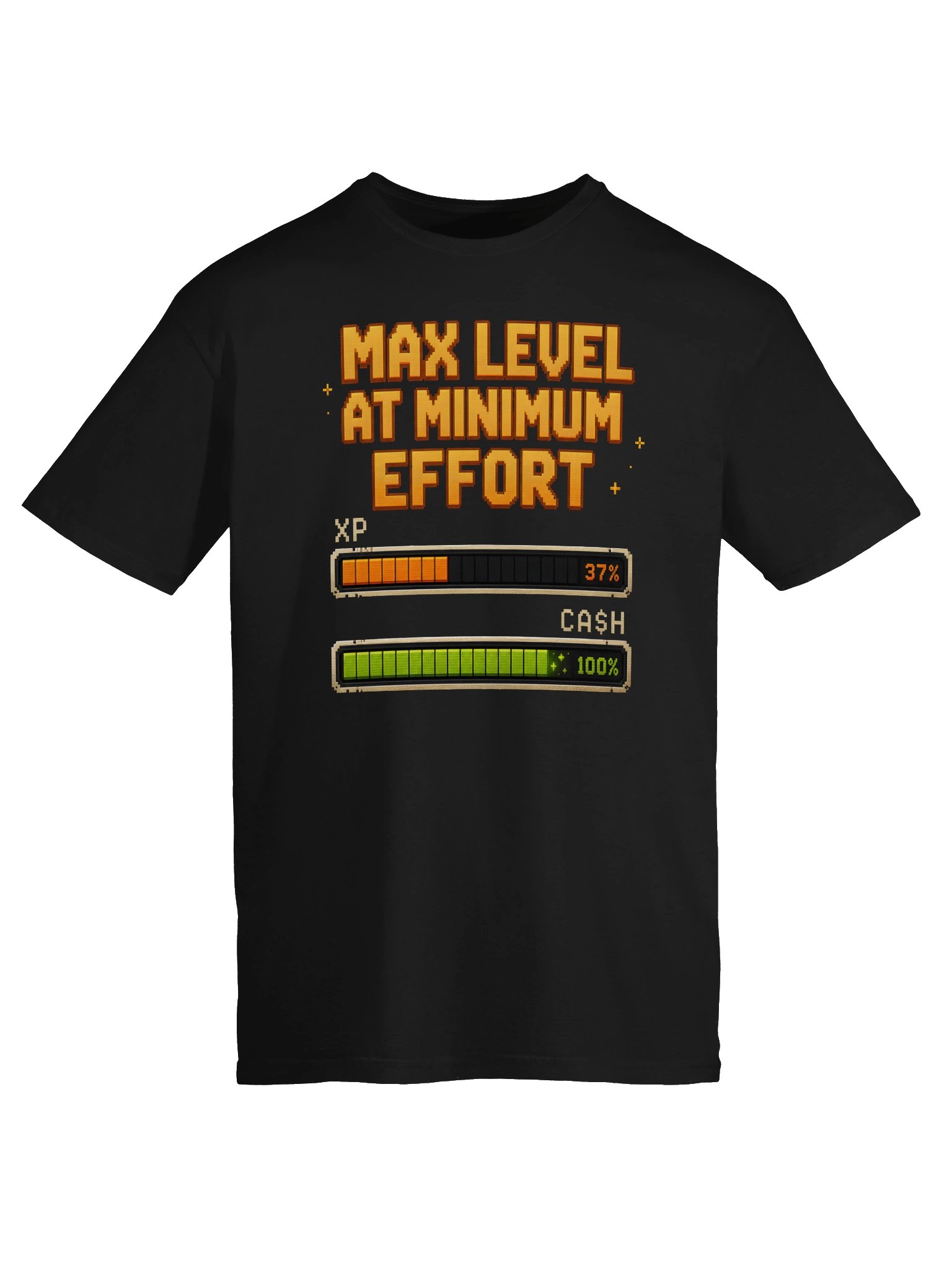 Max Level, Minimum Effort – Gamer Hustle Tee product image (5)