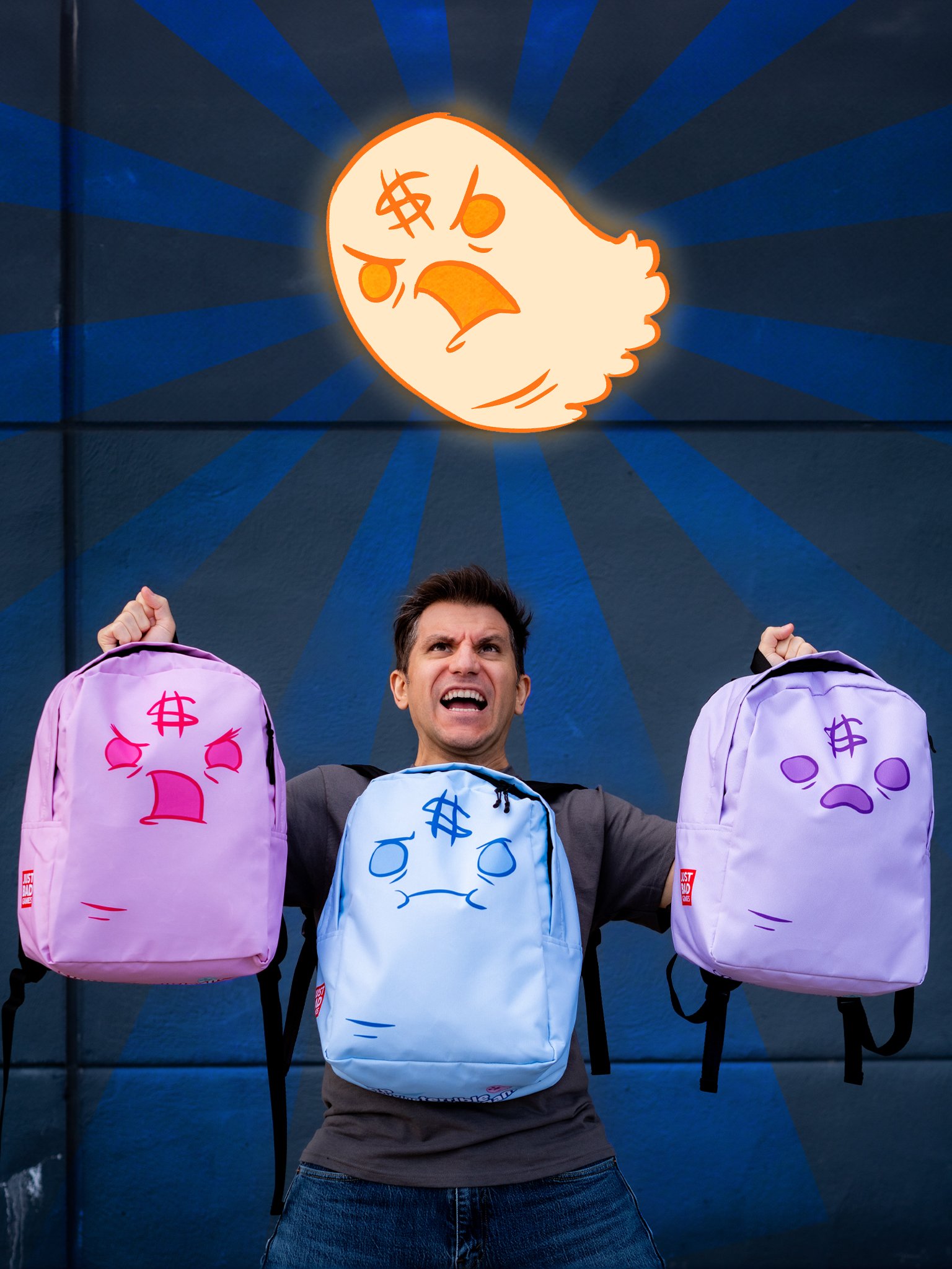 Pink Money Ghost Backpack product image (5)