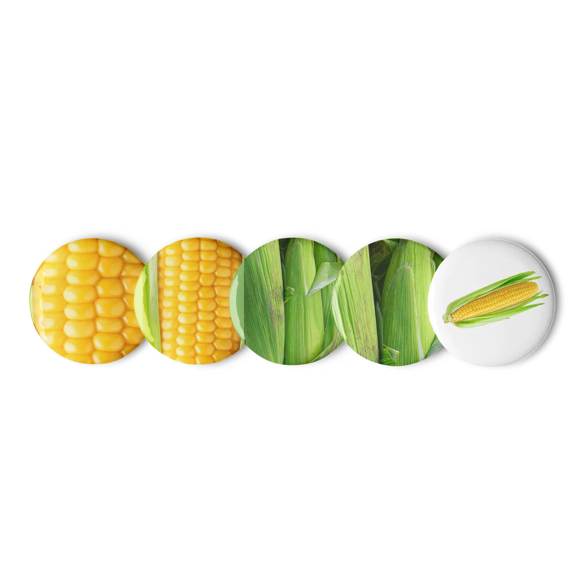 Corn on the Cob Button Set product image (1)
