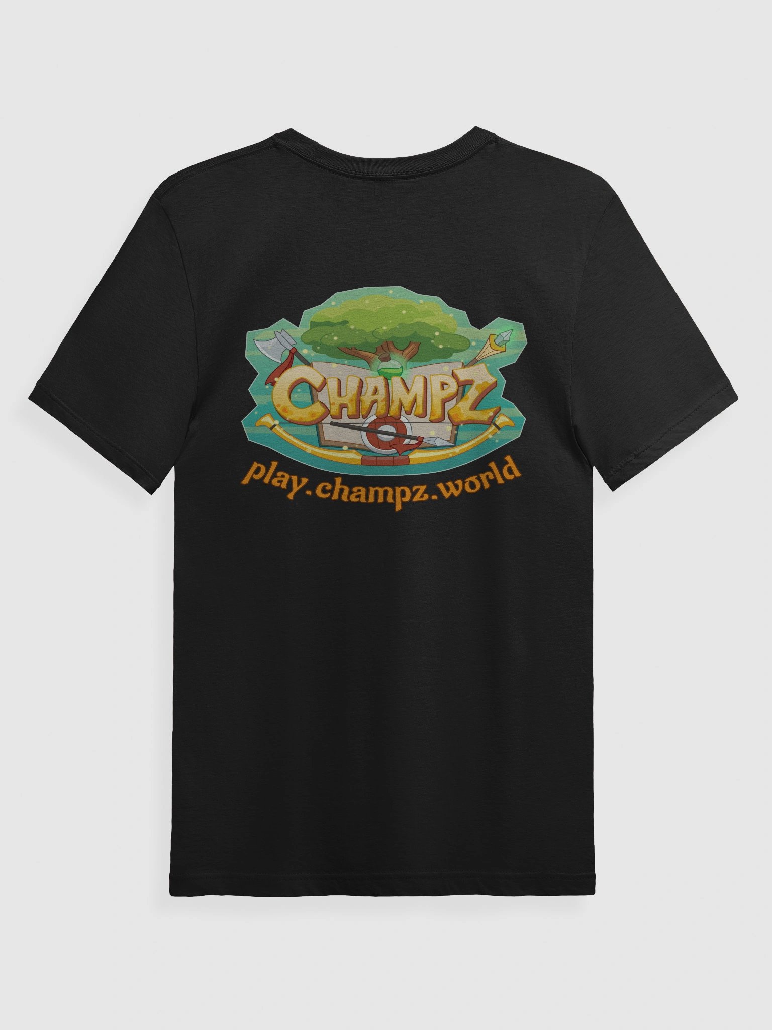 Champz Logo Back Tee, Slim Fit product image (12)