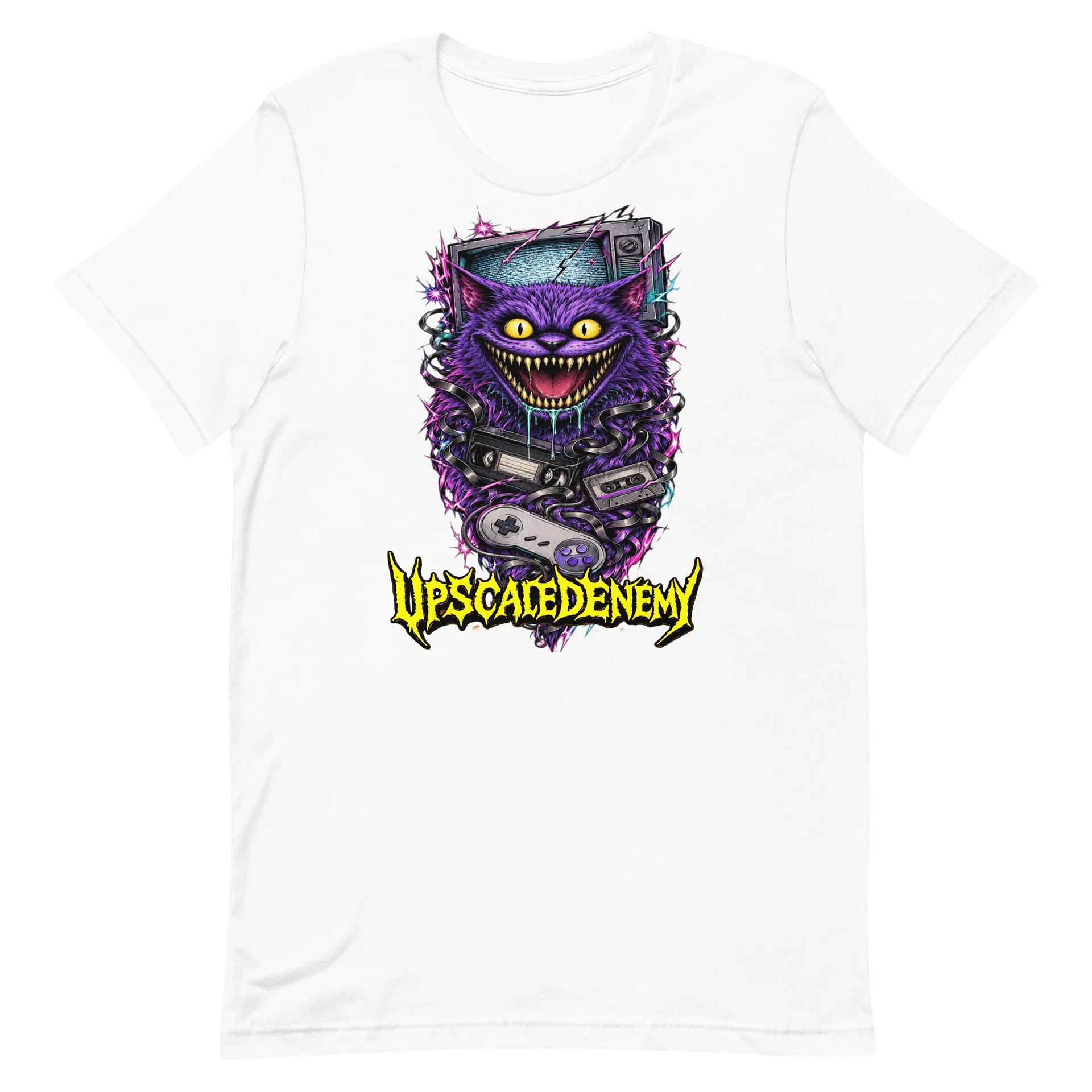 UE - Cheshy-Retro Flash Tee_White product image (2)