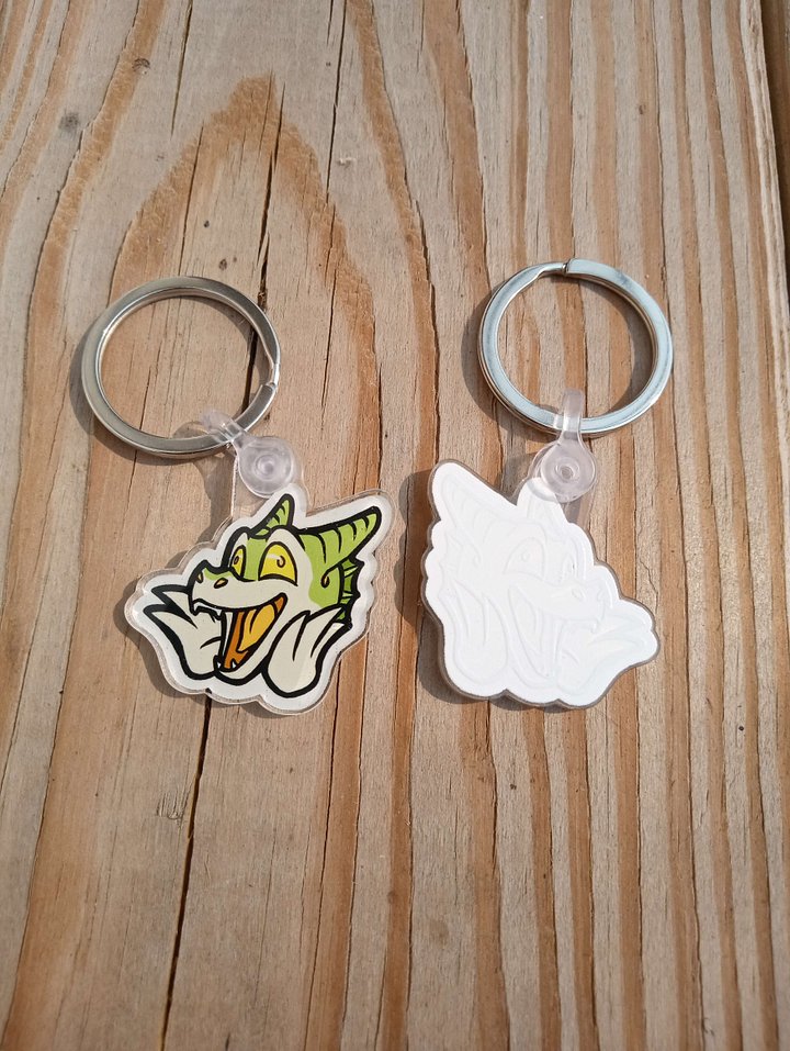 Zambi acrylic keychain product image (1)