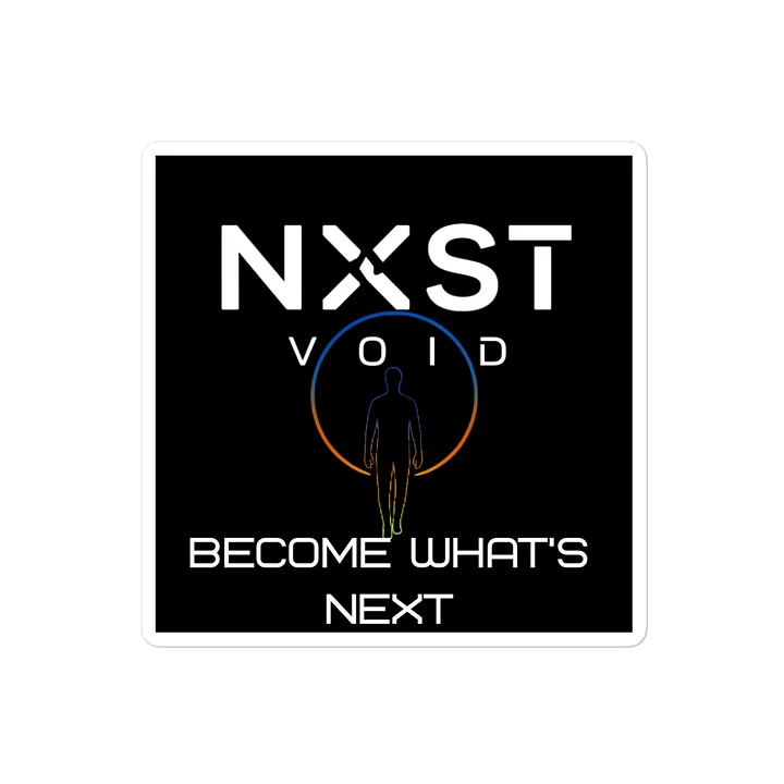 NXT VOID Cosmic Silhouette Sticker product image (2)