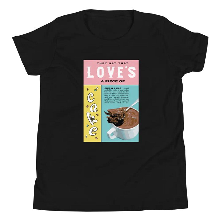 (YOUTH) Cake in a Mug T-Shirt product image (1)