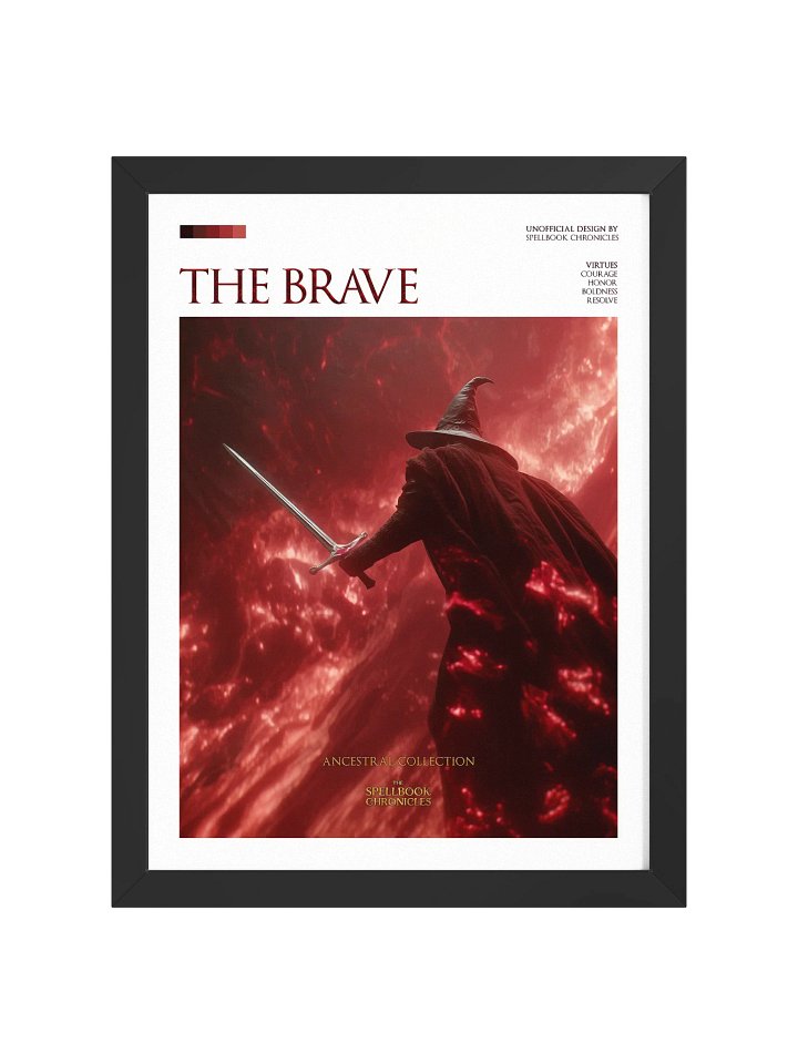 The Brave - Matte Paper Poster - Ancestral Collection product image (1)