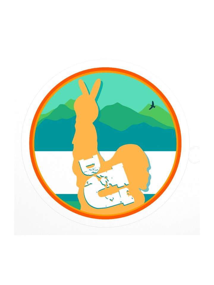 Classic DU Logo Sticker product image (3)