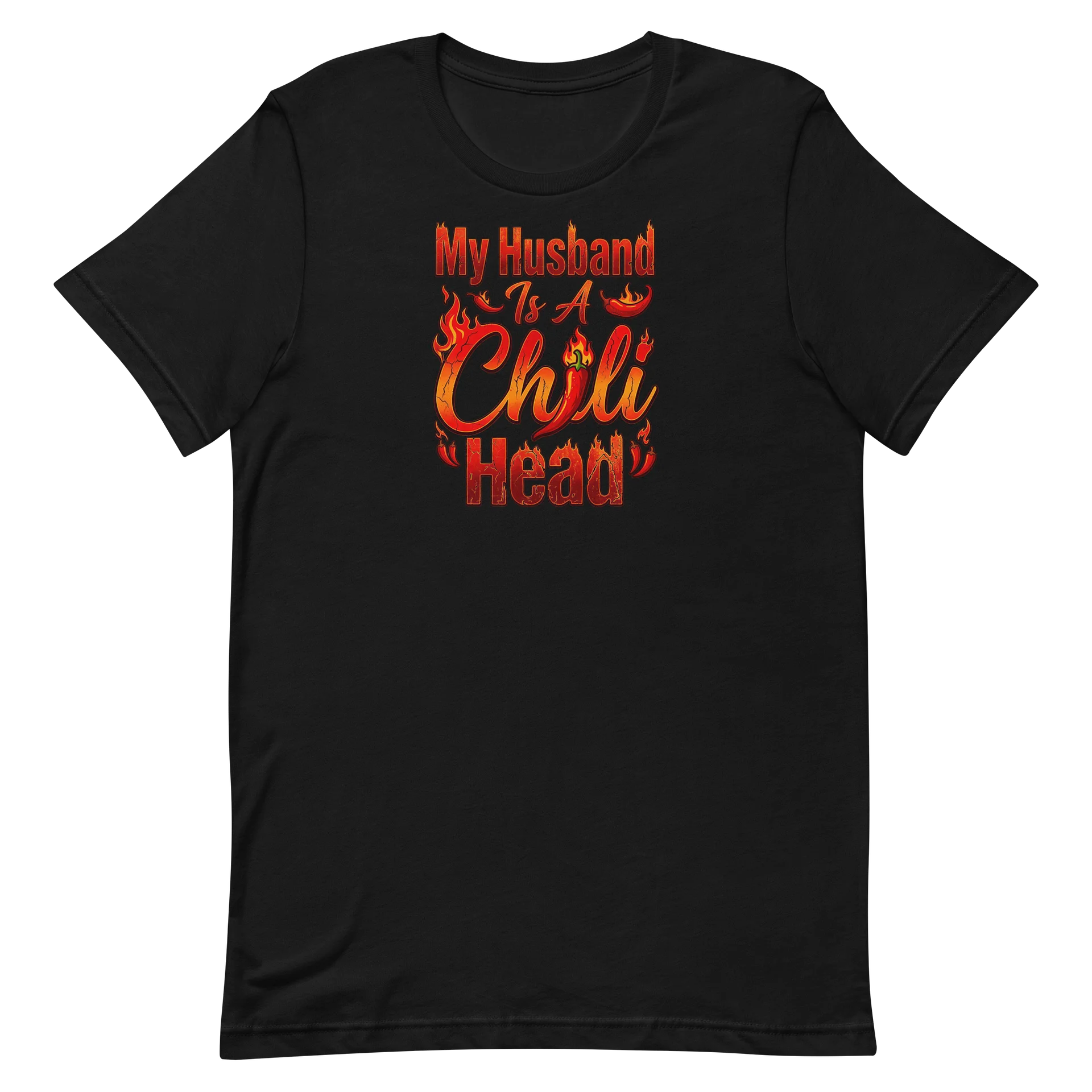 Women's My Husband Is A Chili Head 'Red Logo' Tshirt product image (2)