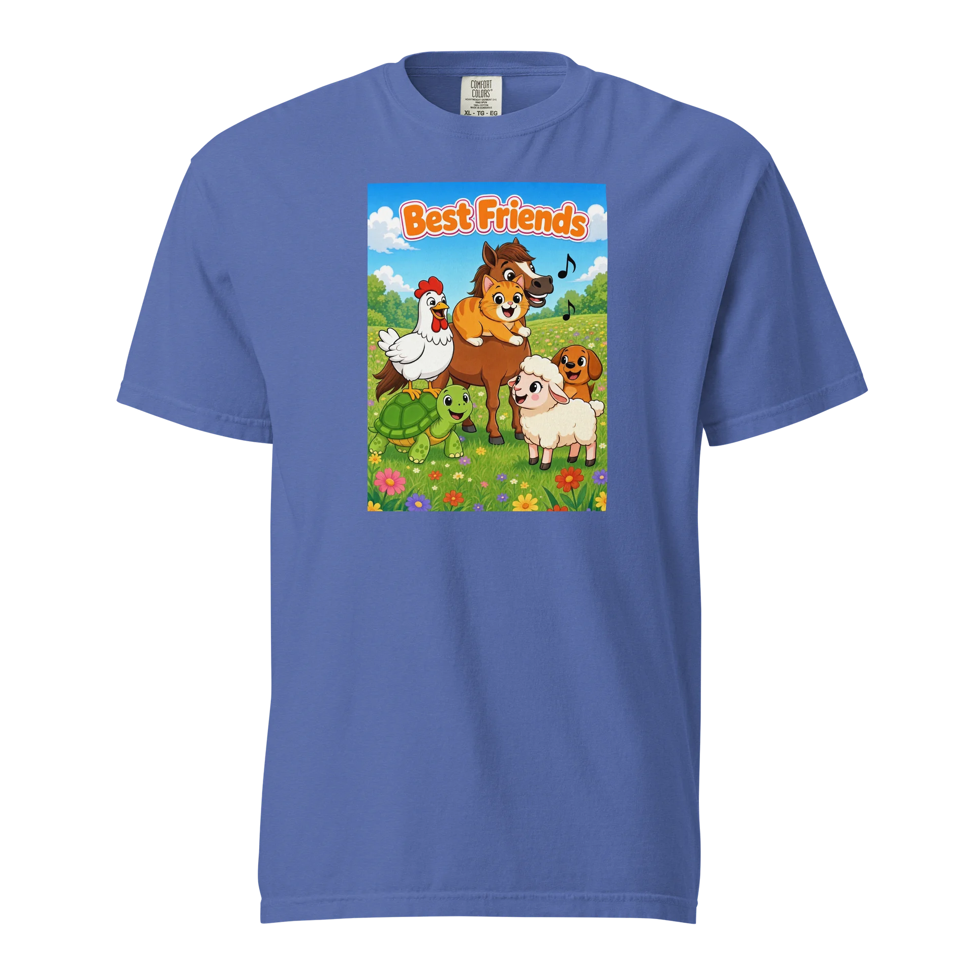 Best Friends Nursery Rhymes Adult T-shirt product image (1)