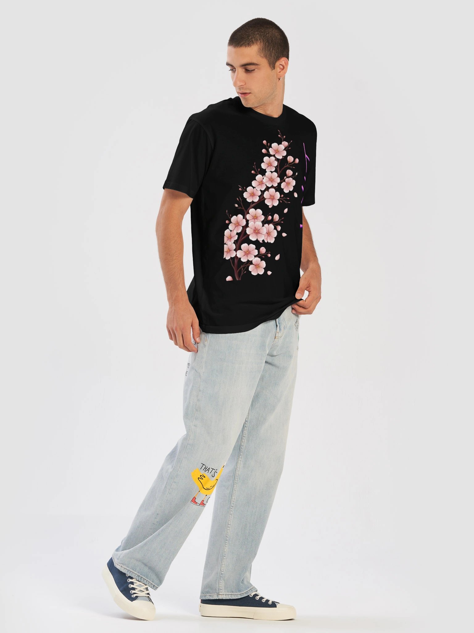 TOSHY* SHIRT (JAPANESE TEXT) (BLACK) product image (5)