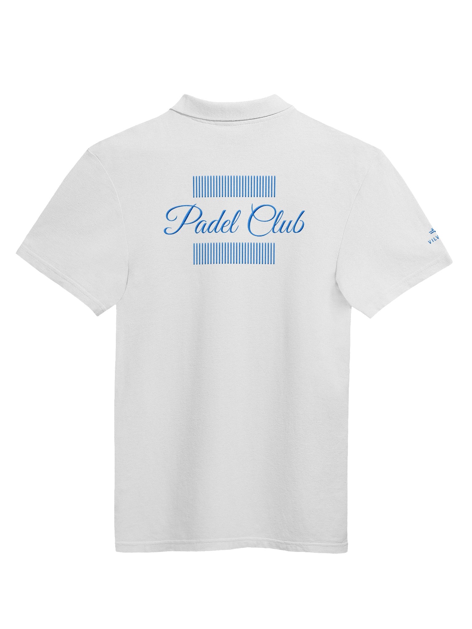 Women's Padel Club Blue Cursive Polo product image (2)