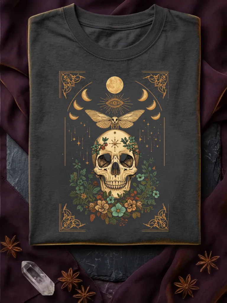 Celestial Skull Mystic Tee product image (1)