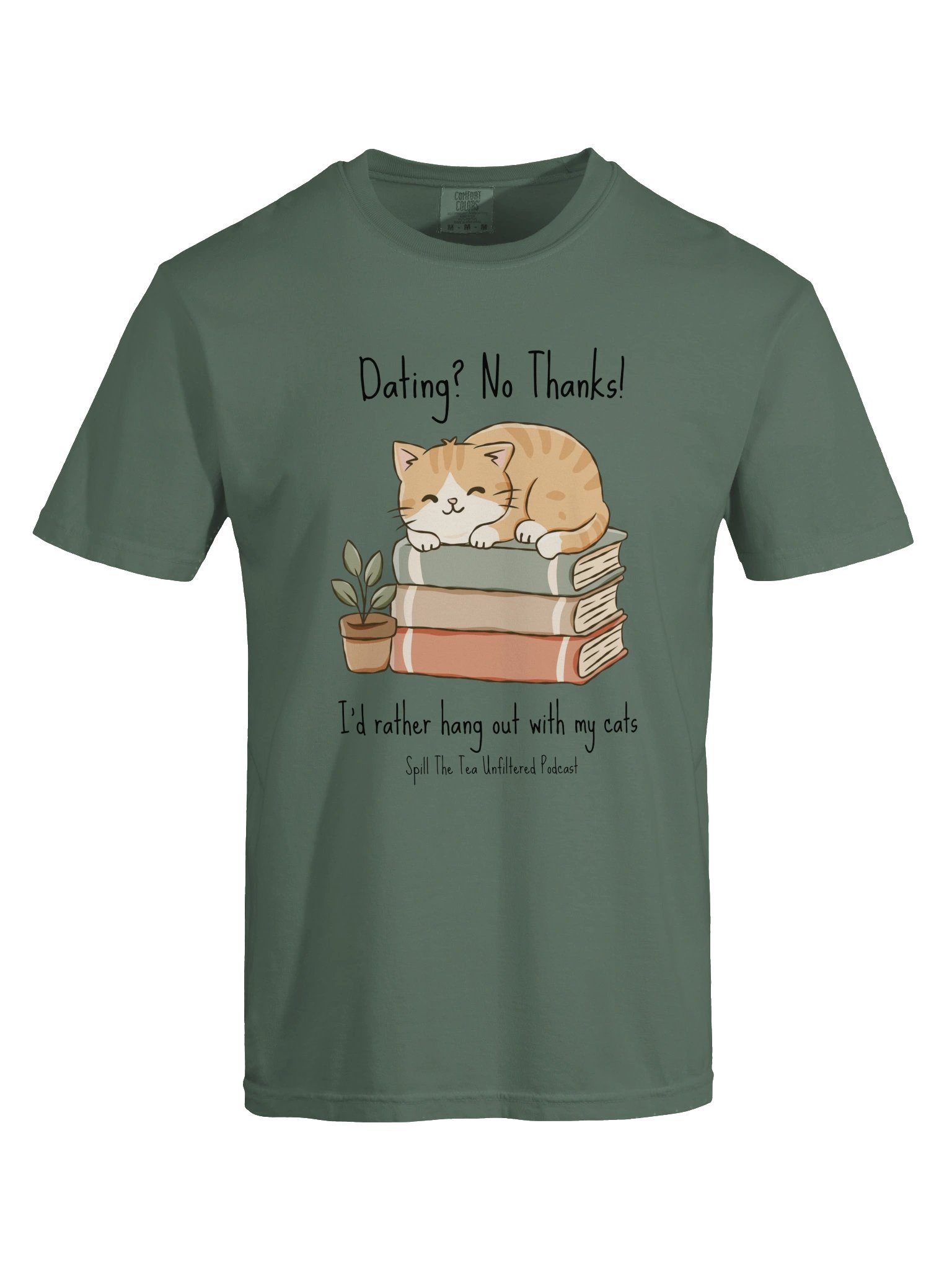 Dating? No Thanks — Cozy Cat-Lover Tee product image (57)