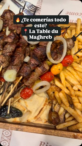 Una experiencia llena de sabor en La Table du Maghreb. 😍🍽️

Buena comida, buena compañía y una noche para recordar. ❤️✨

#Foo...