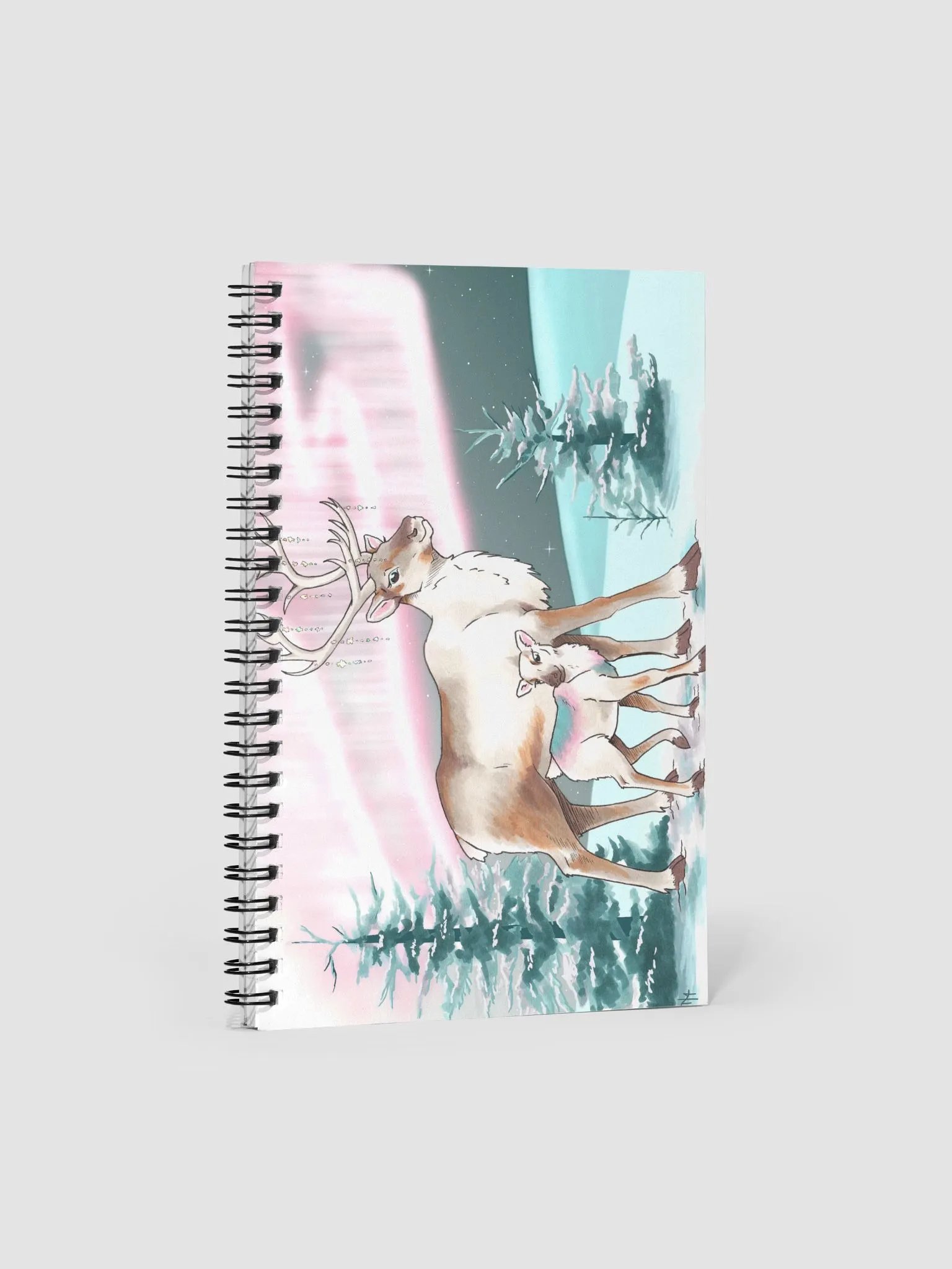 Transgender Reindeer Notebook product image (1)